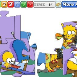 Puzzle the Simpsons